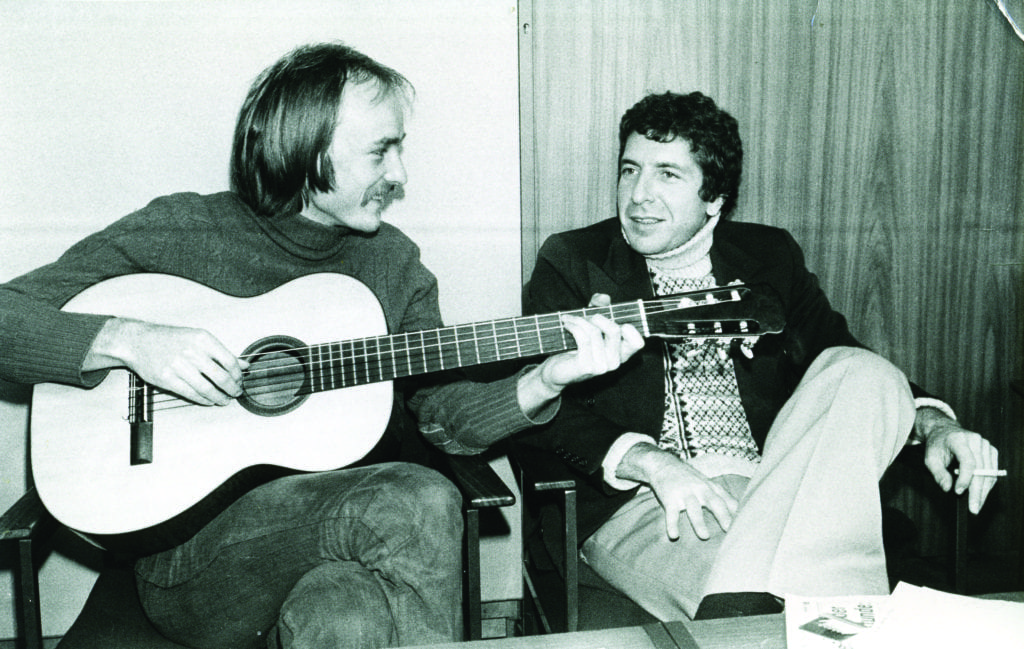 Deuter with Leonard Cohen